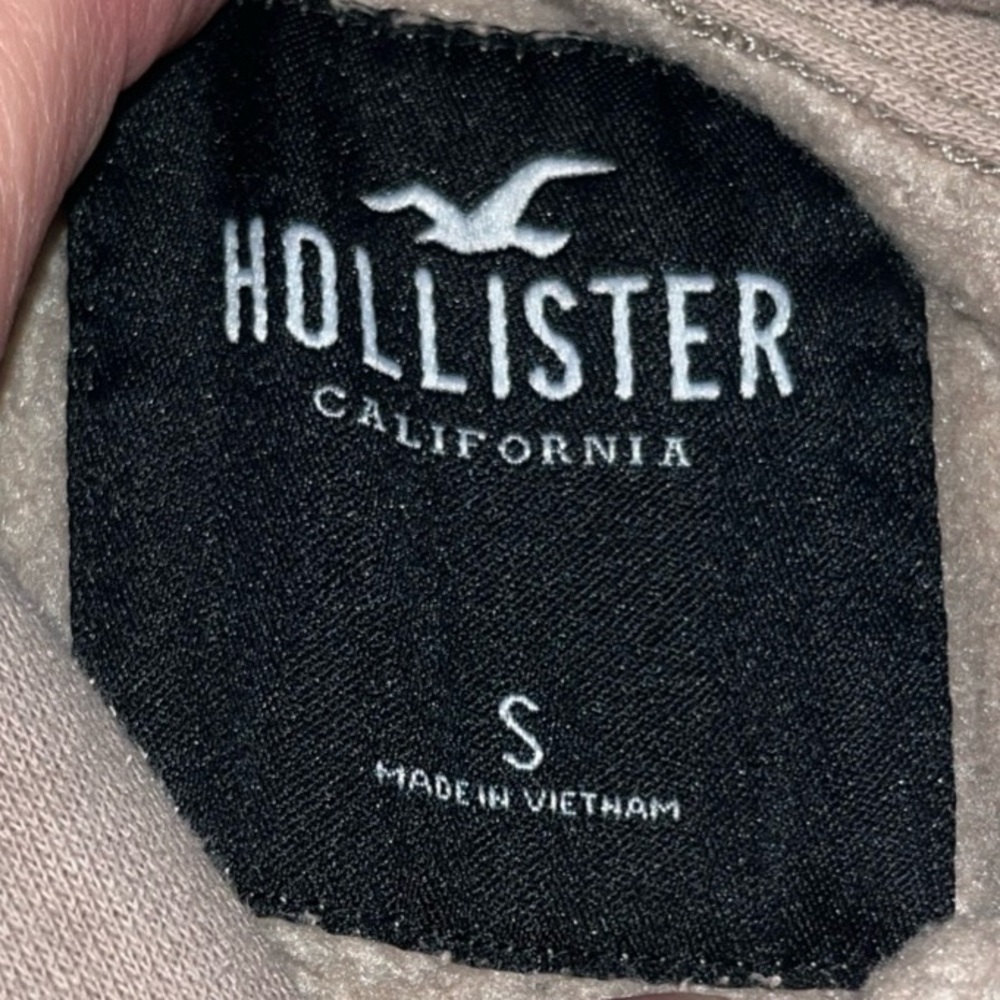 Hollister Light Tan Hoodie - Picture 4 of 5